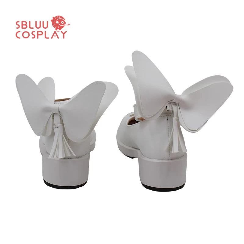 SBluuCosplay เกม LOL Gwen คอสเพลย์รองเท้าผู้ชายผู้หญิงฮาโลวีนปาร์ตี้กิจกรรมที่กําหนดเองรองเท้า