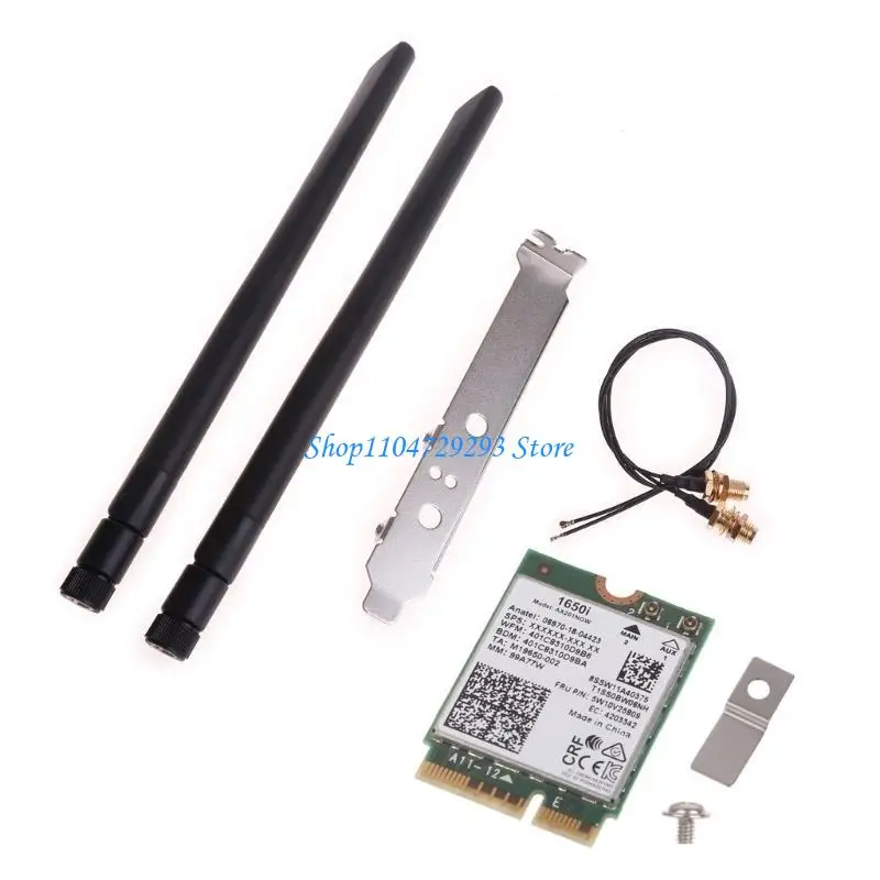 y2gd killer1650i wireless ax201ngw card killer1650i dualband wifi6 بطاقة 2400 ميجابايت #5