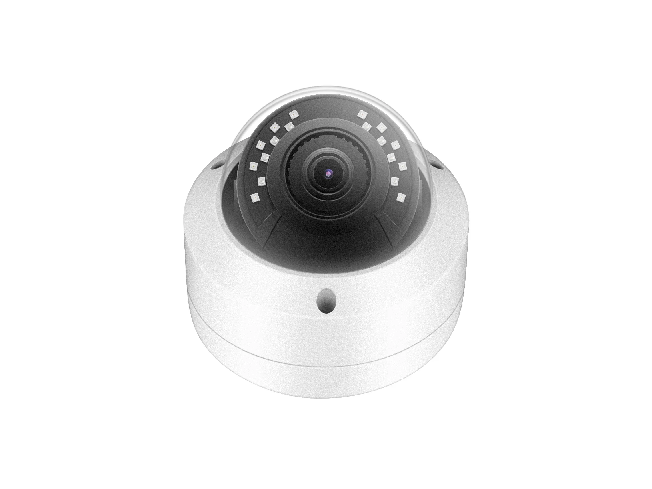 2026 4MP PoE IP Outdoor/Indoor Vandal Proof Dome Camera, 2.8mm Wide Angle, H.265, Compatible with Hik-Vision NVR and NDAA Compli