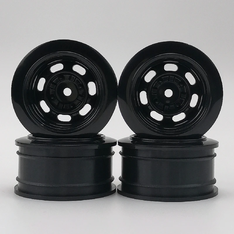 4pcs 9mm Offset RC Car 1/10 Scale Plastic Wheels Rims Drift On road Touring Model Hobby