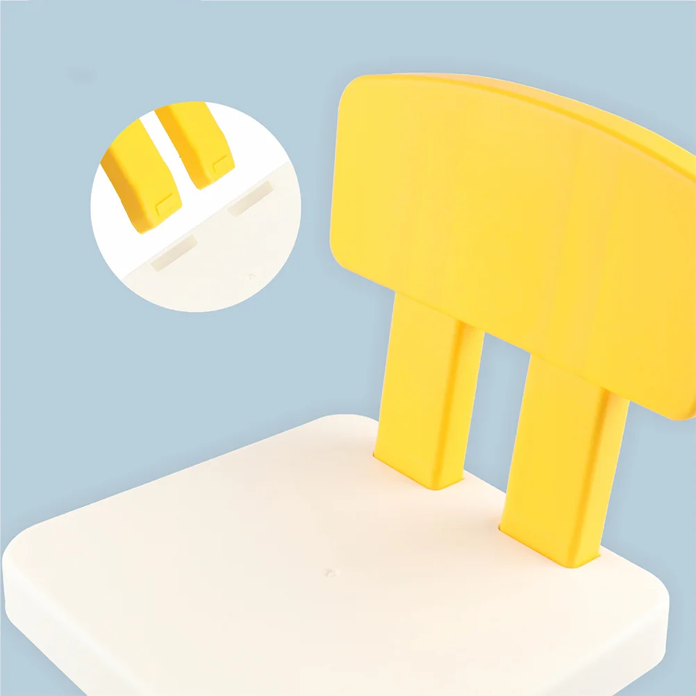 Baby'S Assembled Educational Building Blocks Small Stool Chairs Multifunction Puzzle Pieces Stools Safe Plastic For Home Child