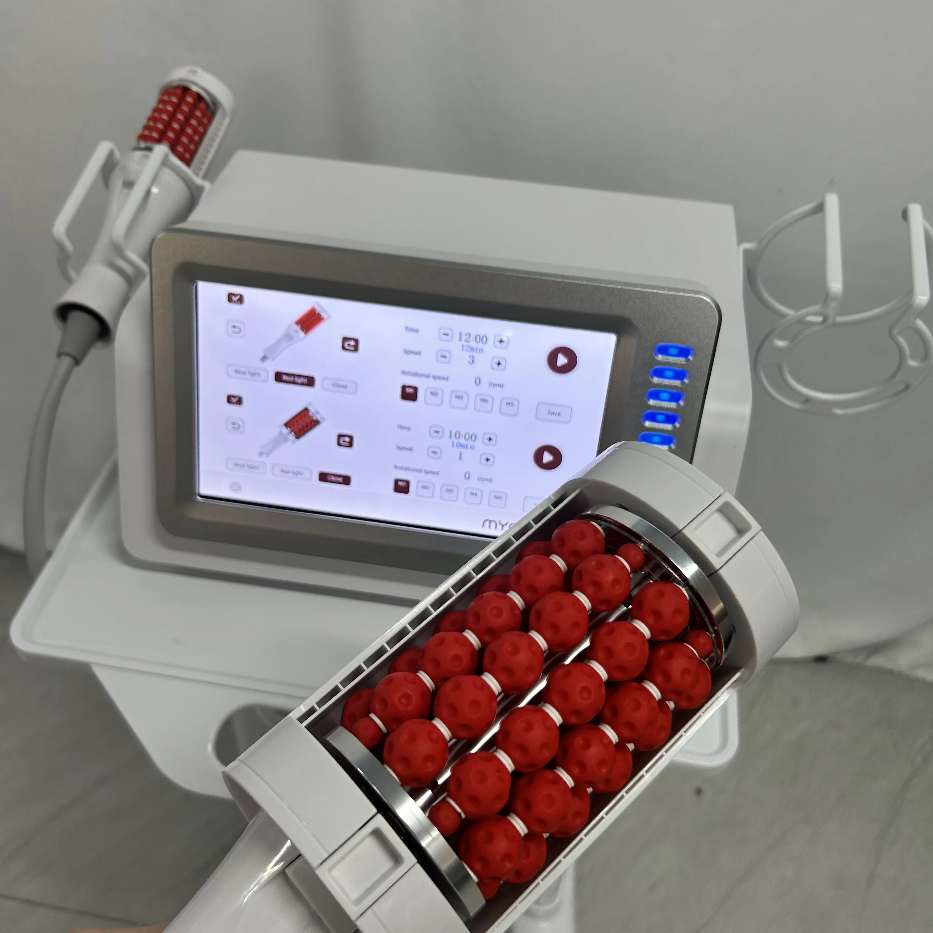 

360 ° Аппарат для роликового массажа Inner Ball Roller MYOslim для коррекции фигуры, уменьшения целлюлита, глубокого массажа тканей и улучшения кровообращения