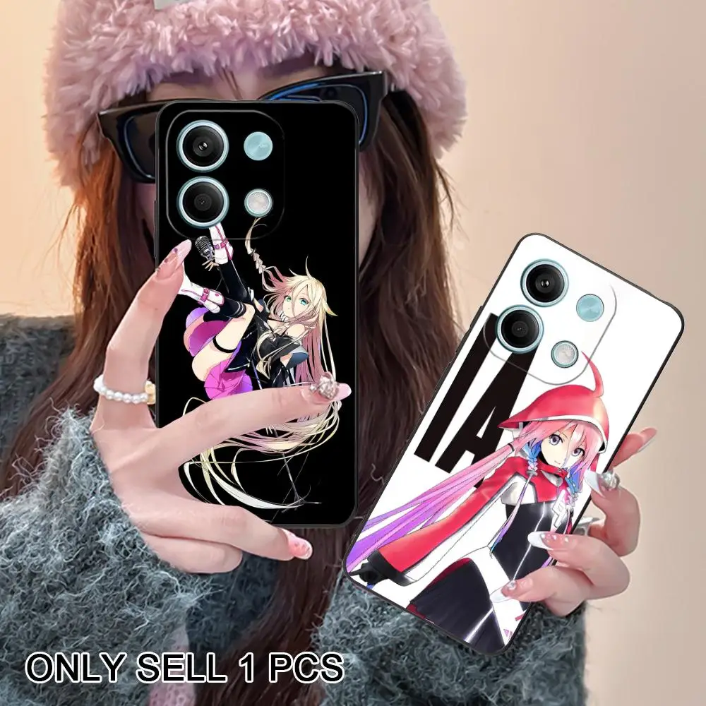 

IA Vocaloid Matte TPU Mobile Phone Case for Xiaomi Redmi Note 14 13 12 11 S Pro Plus 4G 5G Colorful Printing Cover