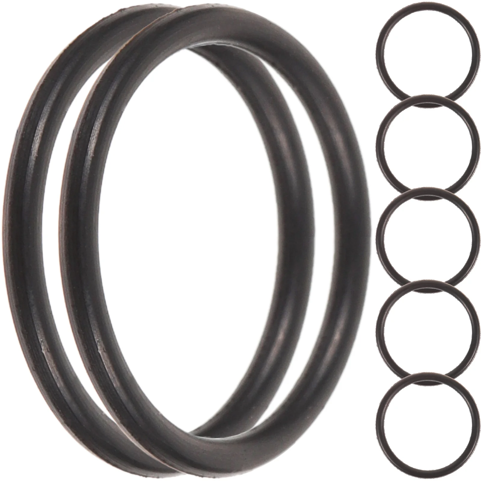 20pcs Trumpet Cornet Tuning Slide Rubber Rings Bumper Stopper Replacement Parts Repair Accessory Instrument Muffler