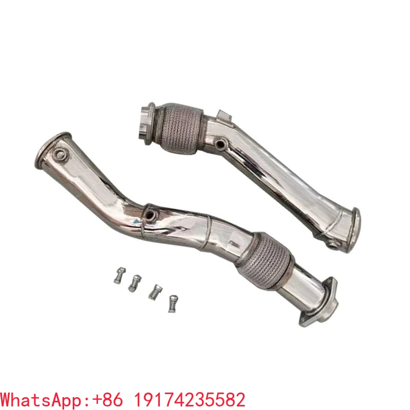 

Stainless steel surface polishing Exh-aust Downpipes For BMW X3M F97