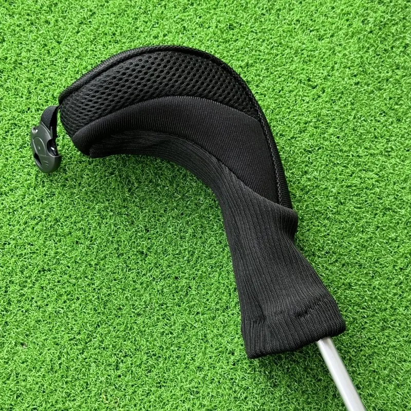 قطعتان من غطاء رأس الجولف الهجين الناعم لنادي الجولف أغطية رأس UT أغطية رأس الجولف باللون الأسود