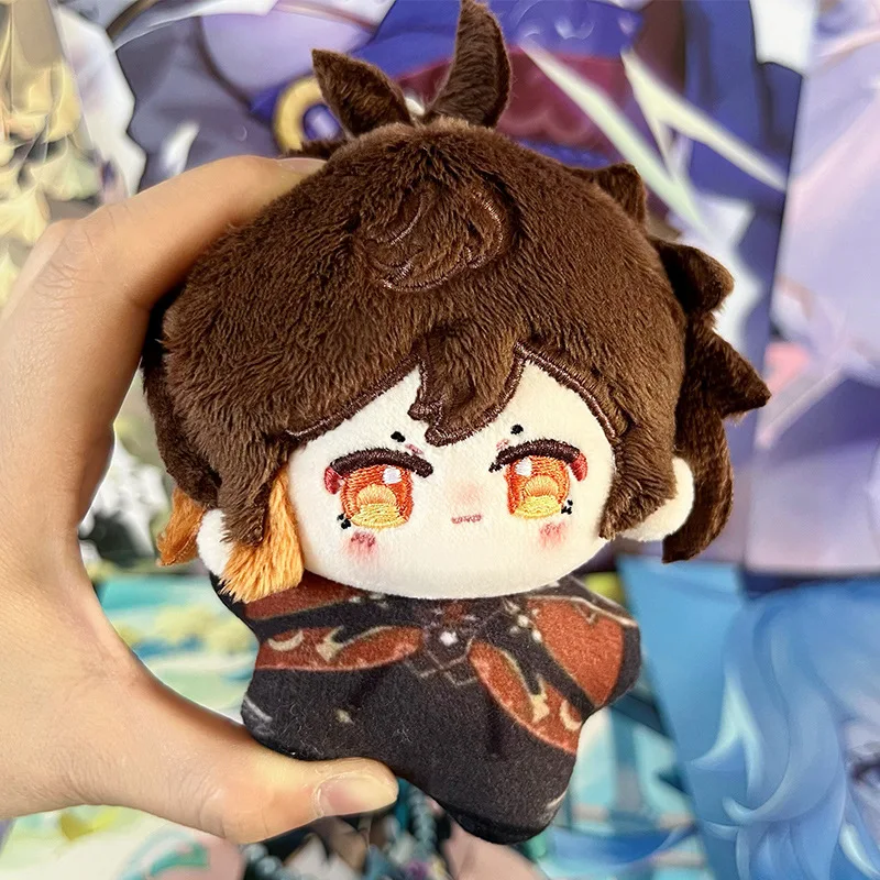 10CM Genshin Impact Plüschpuppen Kawaii Furina Focalors Zhong Li Xiao Raiden Shogun Gefüllte Plüschtiere Cartoon Figur Spielzeug Geschenk – Detail 10