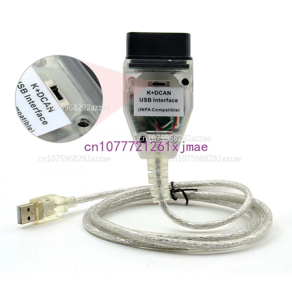 

2018 VSTM For BMW INPA K+CAN K CAN INPA With FT232RL Chip with Switch for BMW INPA K DCAN USB Interface Cable With 20PIN for BMW