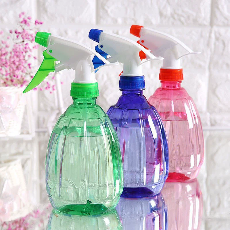 Plastic spray bottle, 20cm/7.8 inch sterile alcohol spray, multi-purpose gardening watering tools, household watering can