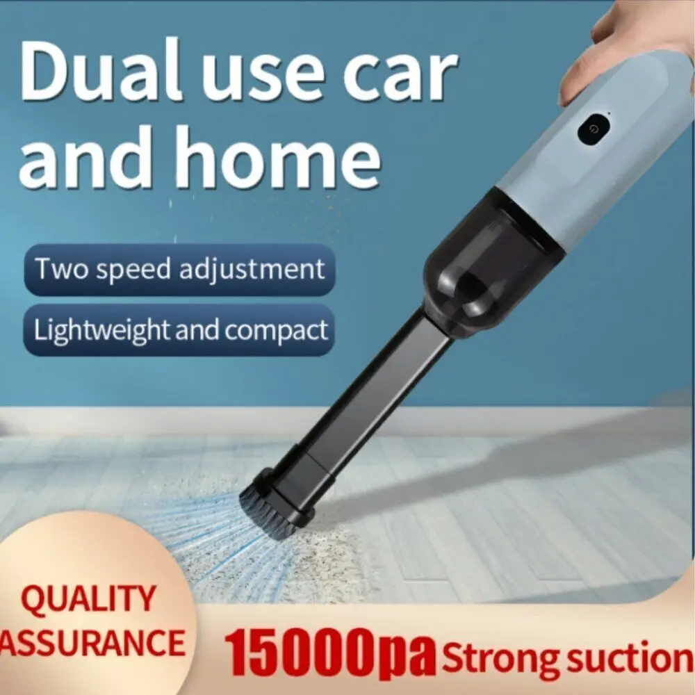 Powerful 15000PA Cordless Handheld Vacuum Cleaner Wireless for Car Home Cleaning