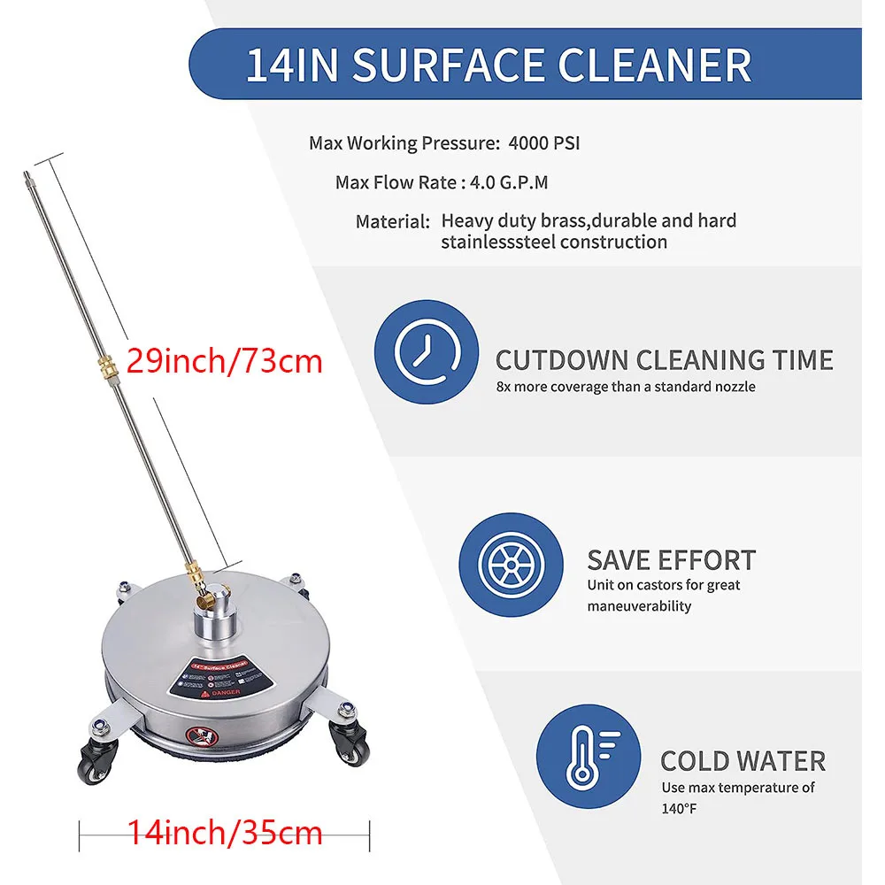 4000 lb/sq. Jednoręczna szczot – Wheel Cleaner Alloy recenzja i cena