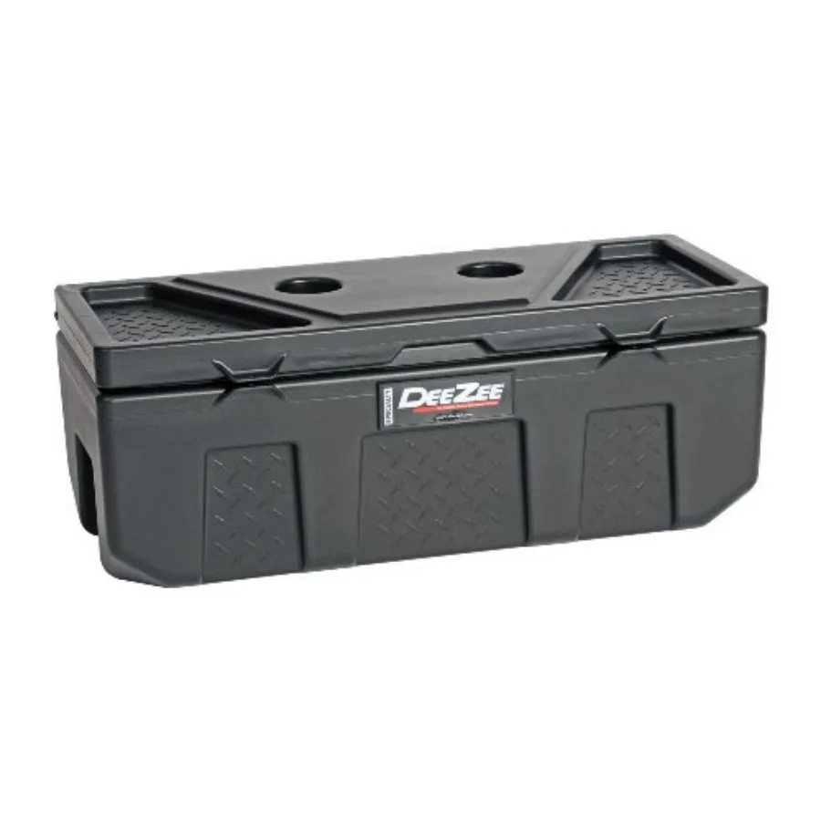 

Dee Zee DZ6535P Poly Plastic Storage Chest for Outdoor Use Black Durable and Waterproof Design