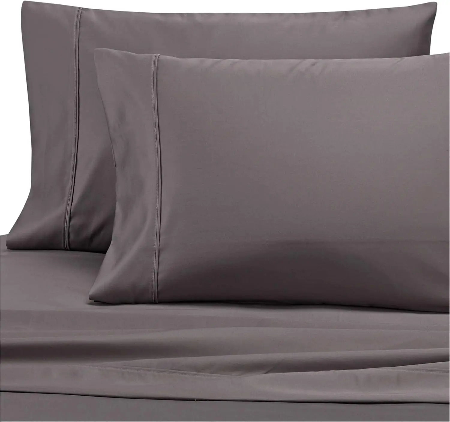 Dream Zone 1000-Thread-Count Pimacott Queen Sheet Set In Charcoal Grey