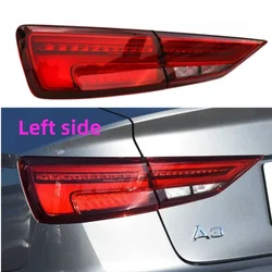For AUDI A3 2017 2018 2019 sedan Rear Taillight Assembly Flow Water Turn Signal Brake Light Reversing Lamp Assembly
