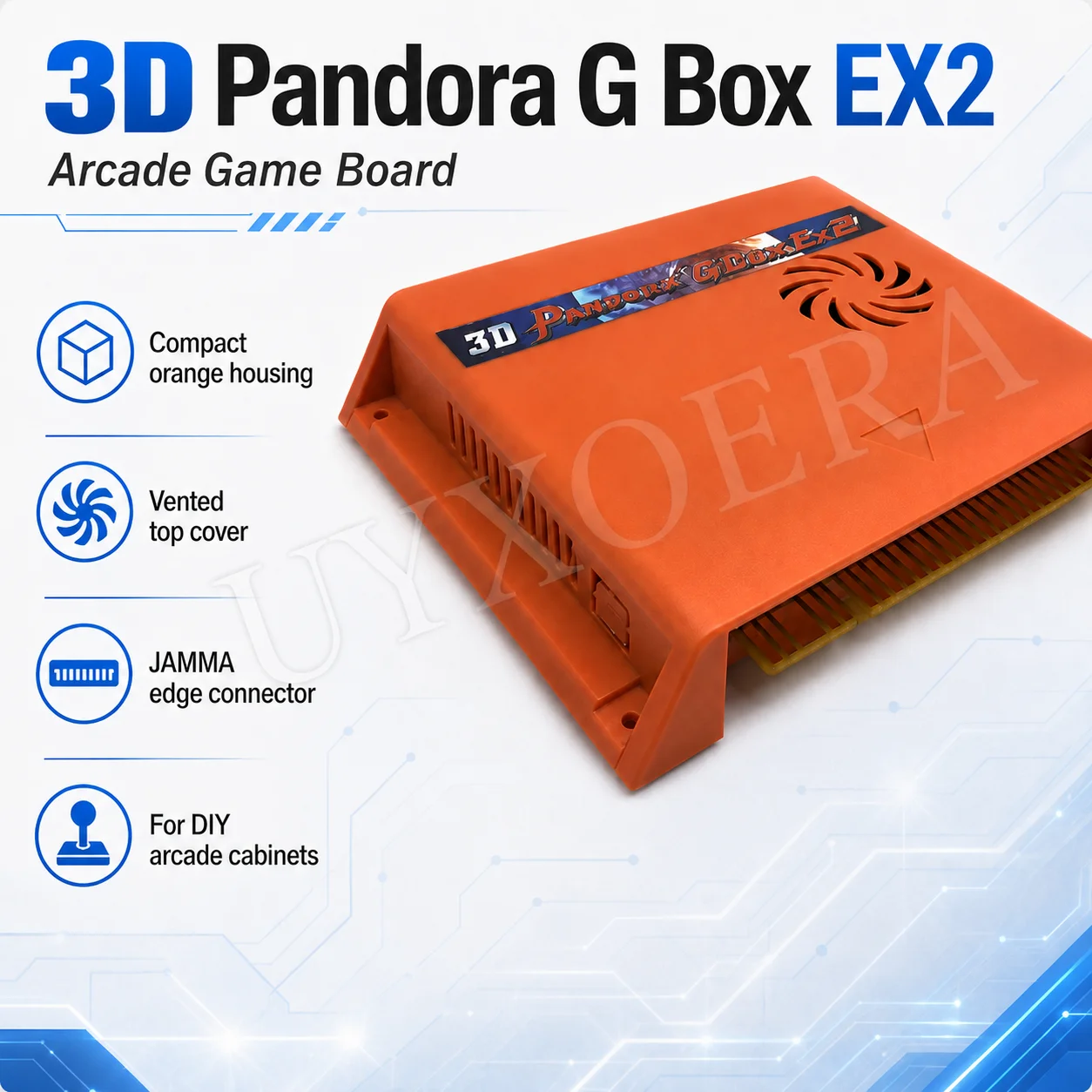 صندوق ألعاب ثلاثي الأبعاد GBOX - مراجعة Usb Game Board Jamma وسعره