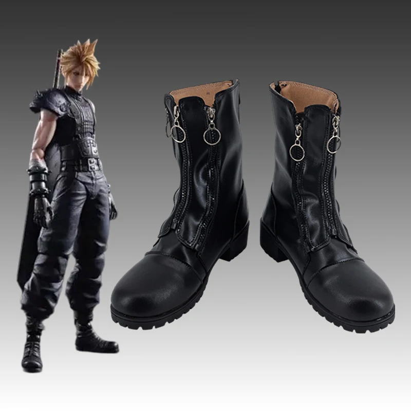 Cloud Strife Cosplay Schoenen Spel FF7 Cosplay Heren Laarzen