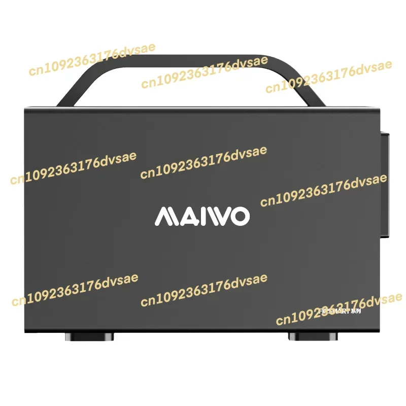 4 فتحات صغيرة من الألومنيوم مقاس 3.5 بوصة SATA HDD SSD لخزانة القرص الصلب مع مقبض أجهزة الكمبيوتر #6