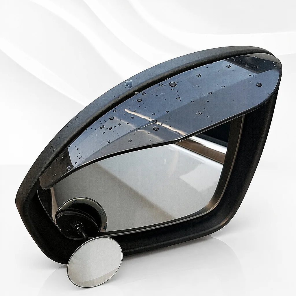 

Car Rear View Mirror Rain Shield Visor Anti-Rain Film Cover Waterproof Guard