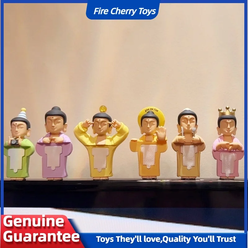 

Оригинальный Amitofo Give Me Five Series, слепая коробка, фигурки, украшение для мобильного телефона, игрушка Fo U Mystery Box, подарок на день рождения для девочки