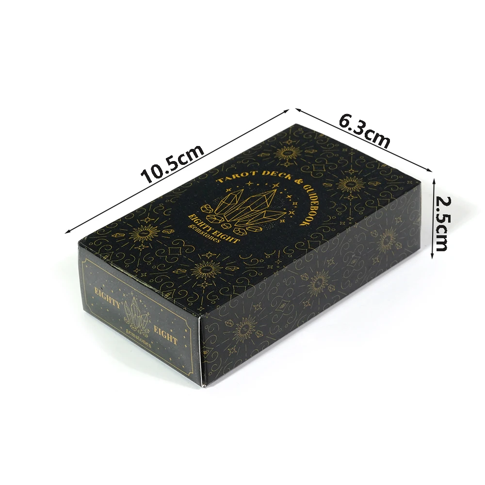 بطاقات التاروت الأسود للمبتدئين ، دليل العرافة ، العرافة الواسعة ، ثمانية وثمانين معجزات ، العرافة الكبيرة ، الأسود #6