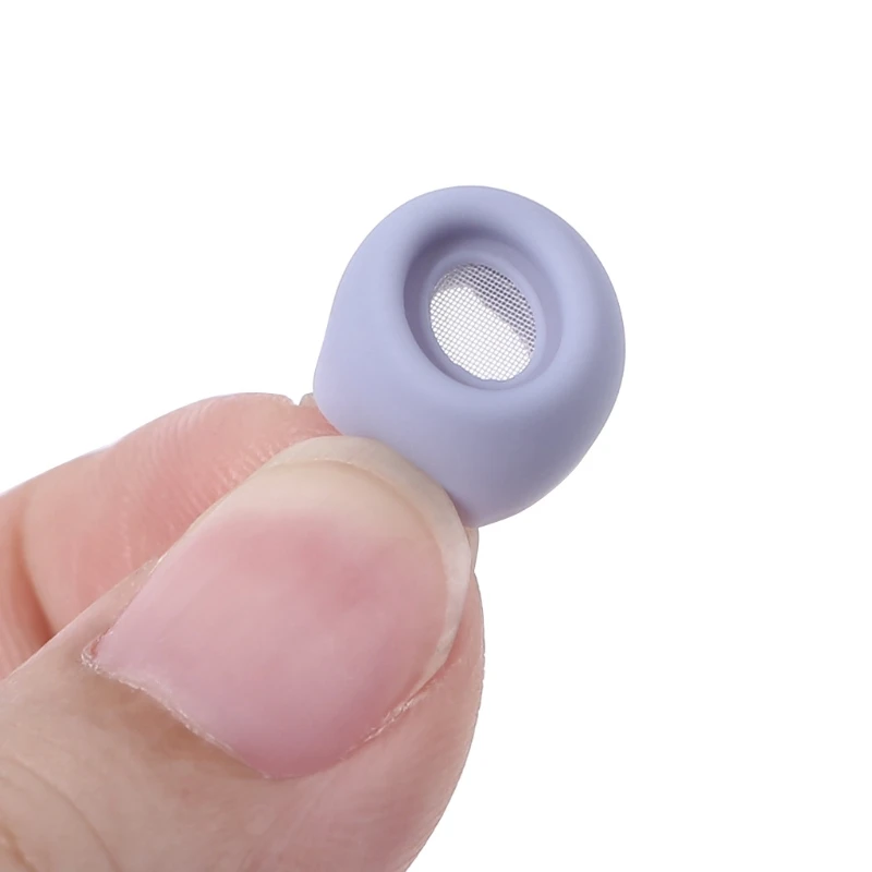 573A Ear Tips for Glaxy Buds Eartips Earbud Tips Silicone Noise Reduce with Steel Mesh