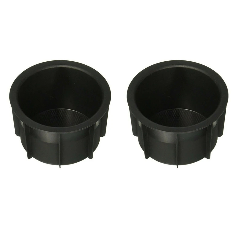 2Pcs Car Center Console Cup Holder Inserts Rubber Liner for 2010-2020 Toyota 4Runner 66991-35030