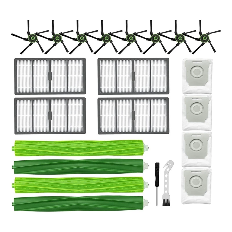 

Replacement Parts Accessories For Irobot Roomba S9 (9150) S9+ S9 Plus (9550)-S Series Vacuum Cleaner Replenishment Kit