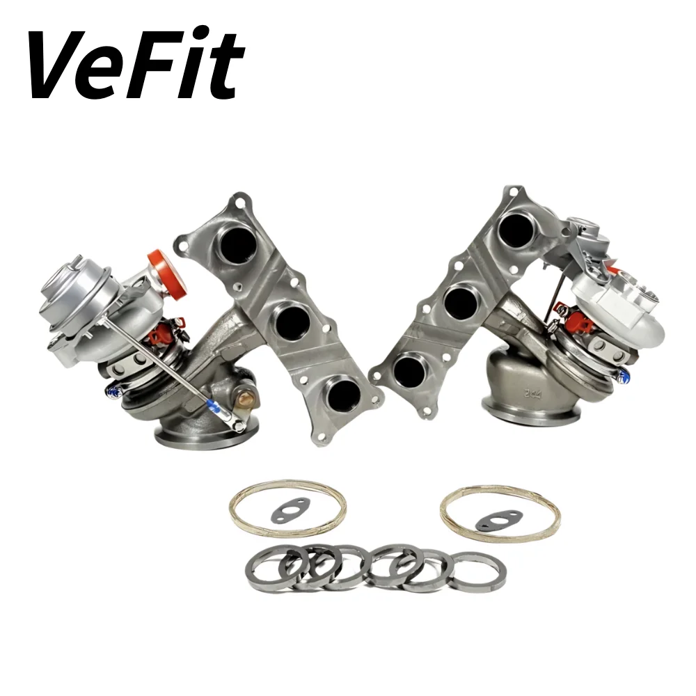 19T Billet Twin Turbochargers for BMW 335i 335is 335ix N54 (LHD) - 775HP Max Flow Performance Turbo Kit - New Improved 19T view 5