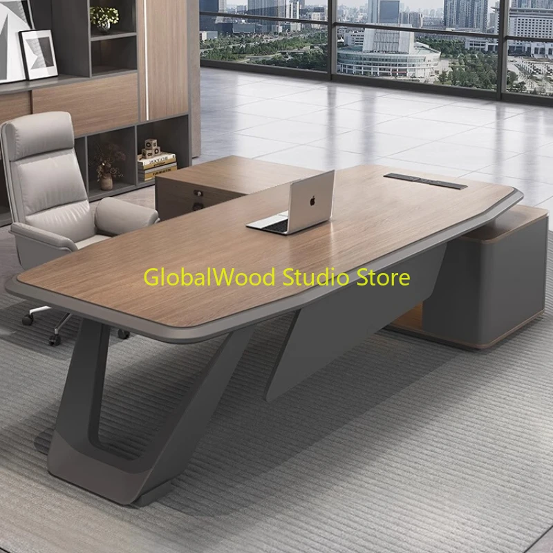 

Офисный стол для учебы Съемный стол Boss L Регулируемый по высоте стол Комната Офисы Столы середины века Bureaux De Travail Machine