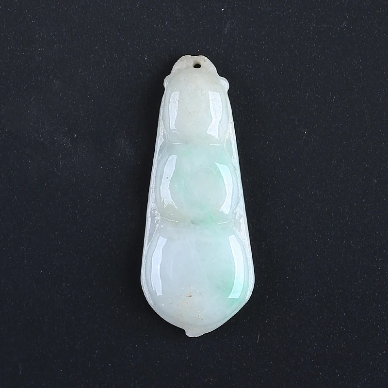 Natural Jade Fashion Jewelry Necklace Accessories Pendant Bead 47x19x6mm 9.3g