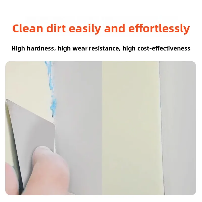 1/2 قطعة مكشطة من الفولاذ المقاوم للصدأ طراز ثلاثي الأبعاد، سكين تنظيف، سكين معجون، مكشطة، لتنظيف منصة الطابعة ثلاثية الأبعاد #3