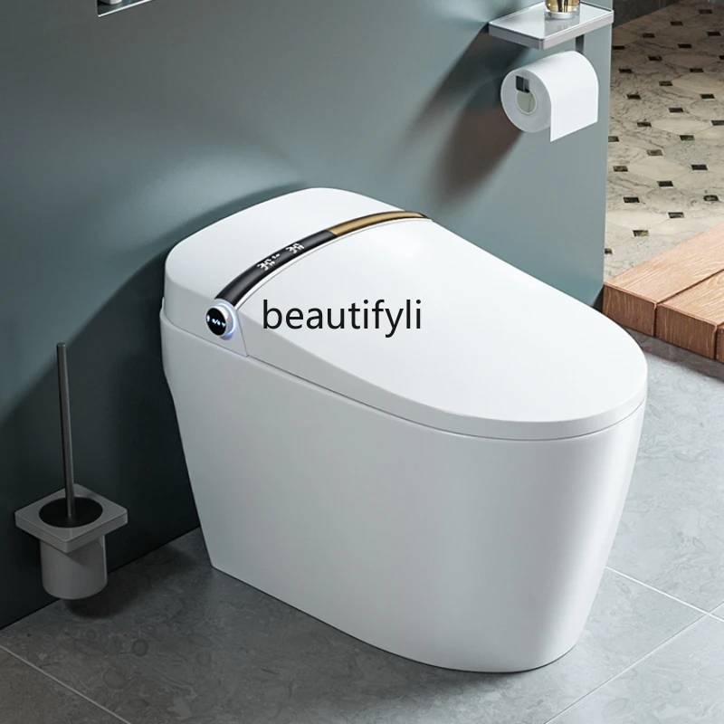 

Smart Toilet Household Integrated Waterless Pressure Limit Automatic Cover Small Apartment Siphon Electric Toilet