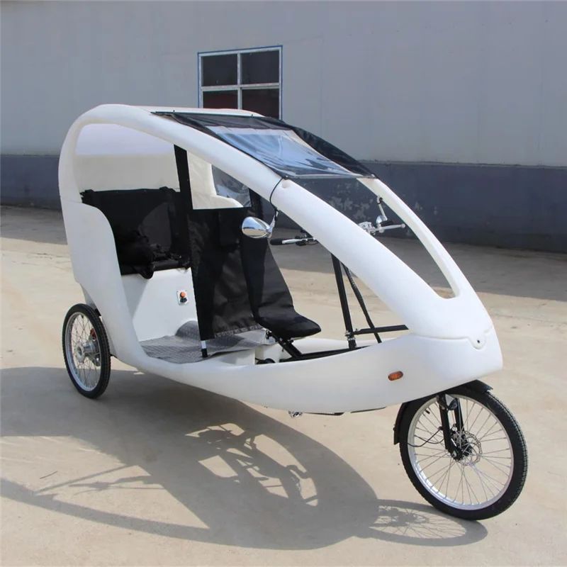 Trends Electric Adult Tricycle Mobility Scooter Mini Tuk Tuk Car Scien Desigen Trike Taxi Rickshaw Vehicle 3 Wheel Bike