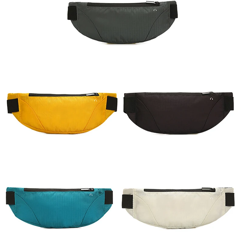 

Colorful Waist Bag Waterproof Waist Bum Bag Running Jogging Belt Pouch Zip Fanny Pack Sport Runner Crossbody Bags Men And Women