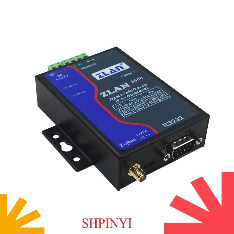 gateway zigbee industriale wireless più recente tecnologia modbus rs485 ethernet a rs485 ZLAN9500