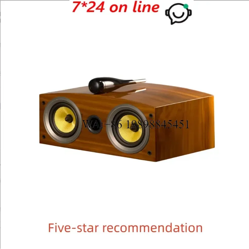 WMWMNU AVplay WZ-501C 5.5-inch Hifi Level Mid Mounted Surround Speaker Professional Monitoring Passive Speaker 70-150W/4ohm