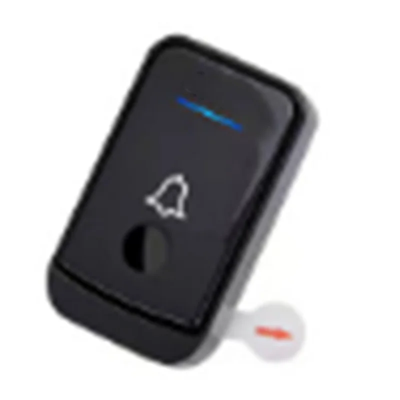 ABMF-Беспроводной дверной звонок Беспроводной цифровой музыкальный дверной звонок Домашний датчик Пейджер с дистанционным управлением Американская вилка