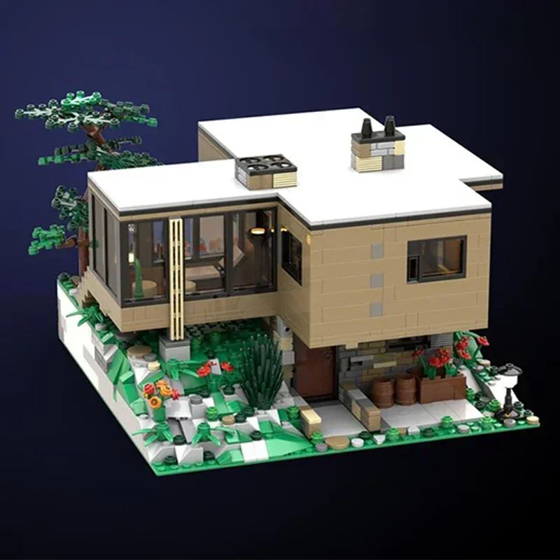 Moc blocos de construção vista rua modelo celebridade cabine tijolos técnicos diy montagem brinquedos construção para crianças presentes do feriado