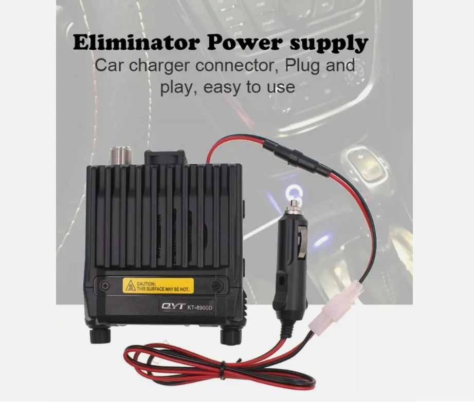 QYT KT-8900D Dual Band Quad Standby 25W Car/Trunk Mobile Radio Walkie Talkie