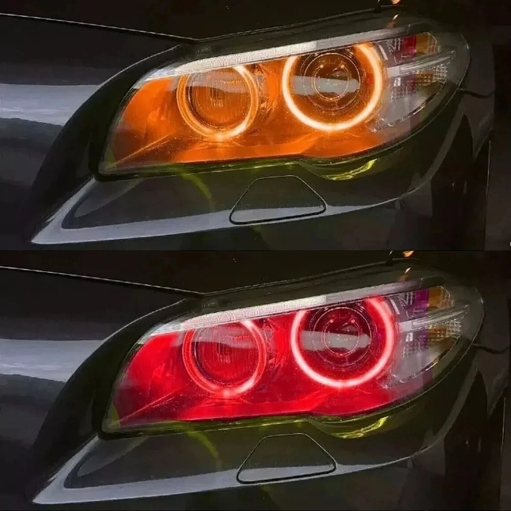 الليمون الأصفر CSL وحدة صمام ثنائي باعث للضوء ل 2014-2016 BMW F10 F11 LCI M5 زينون المصباح الأصفر DRL Daytim تشغيل ضوء