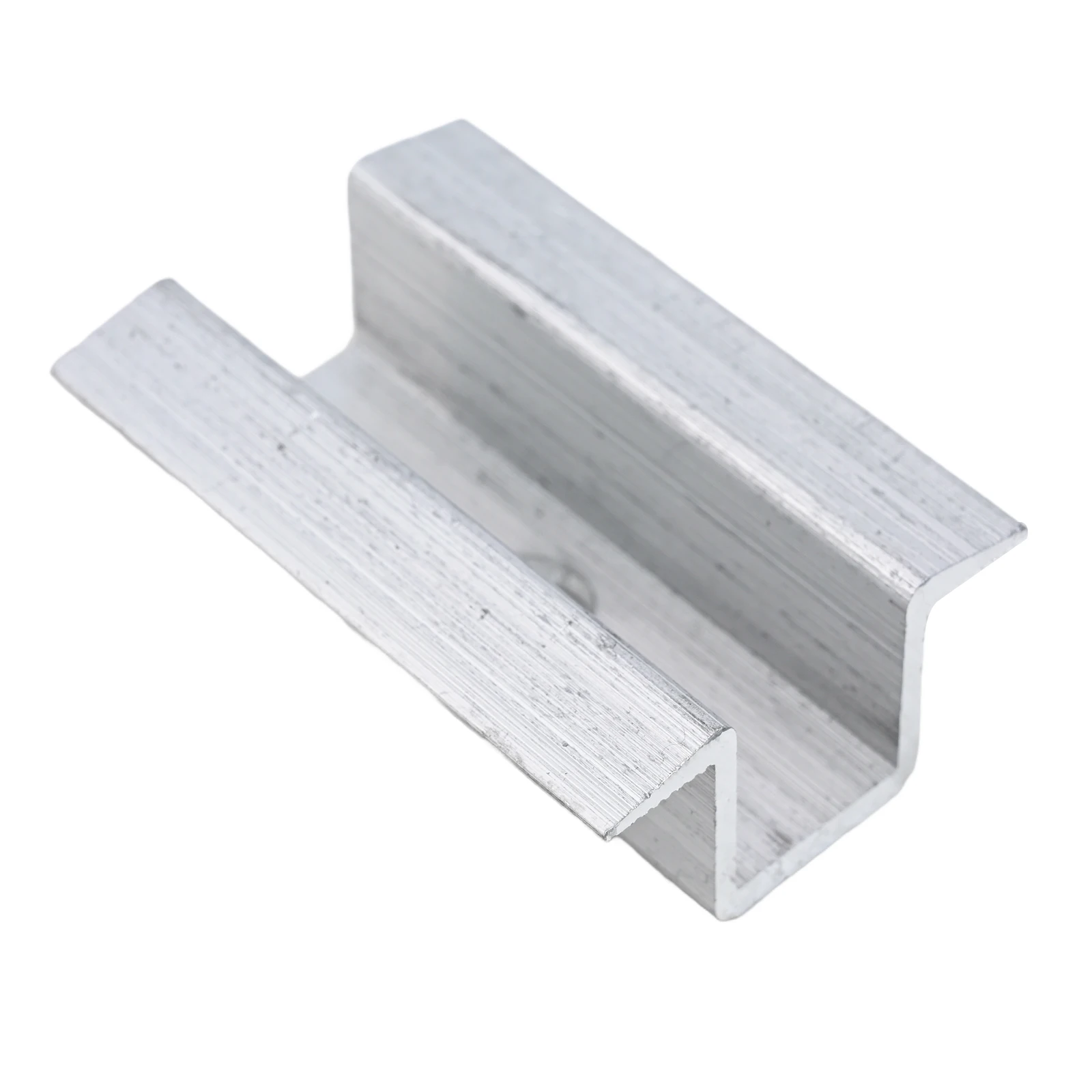 

4/10Pcs Solar Middle Clamp For Frame Height 25 - 50MM Aluminum Alloy PV Boat Roof Solar Mounting Clamp Solar Power Supplies