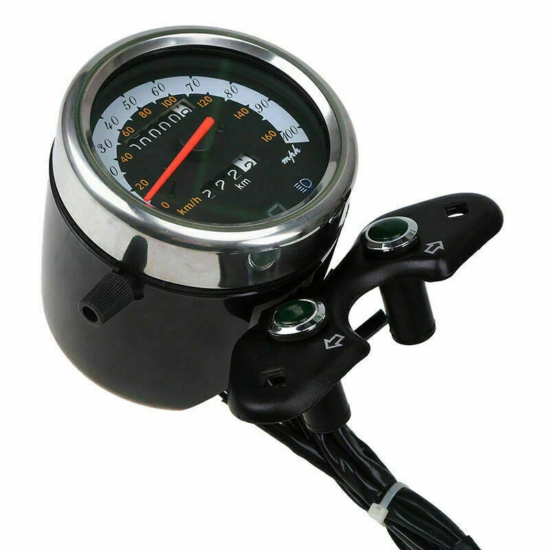 Universal Motorcycle LED Speedometer Odometer USB Interface Motorbike Odometer For CG125 GN125