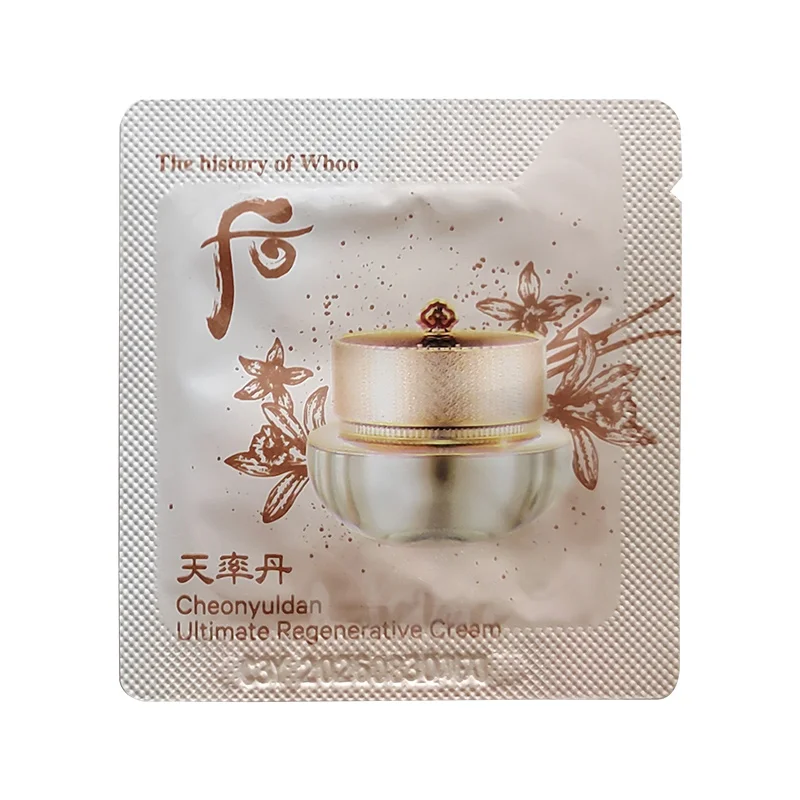 

The History of Whoo Cheonyuldan Moisturizing and Rate Lifting Nourishing Cream Face Cream Samp 1ml