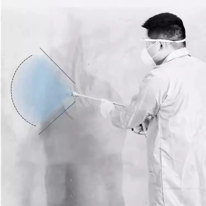 Pulverizador sin aire eléctrico compacto 390 de alta presión, pintura de látex, revestimientos ignífugos impermeables, pulverización de estructuras de acero