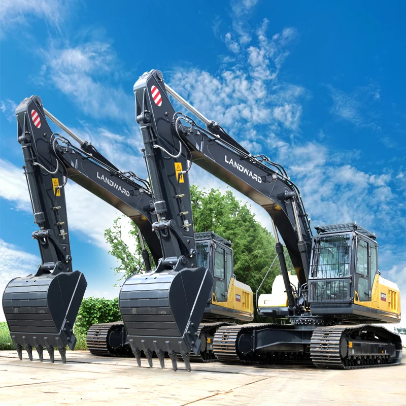 Hydraulic Large Excavator Factory Direct Selling 22 ton Heavy Duty Construction Engineering 30 Ton Crawler Excavator Customized