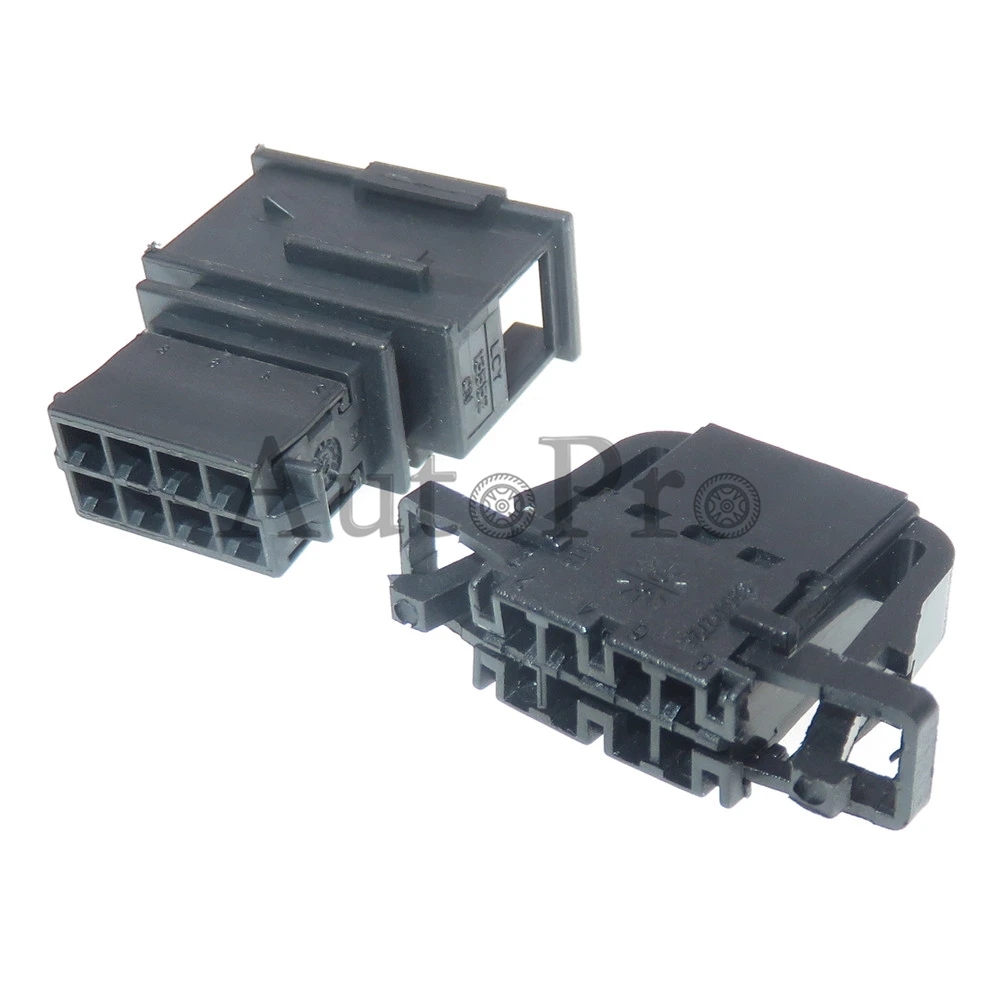 1 Set 8 Hole AC Assembly Auto Male Female Unsealed Plug 3B0972724 3B0972734 Car Lamp Audio Electric Wire Socket for VW Audi