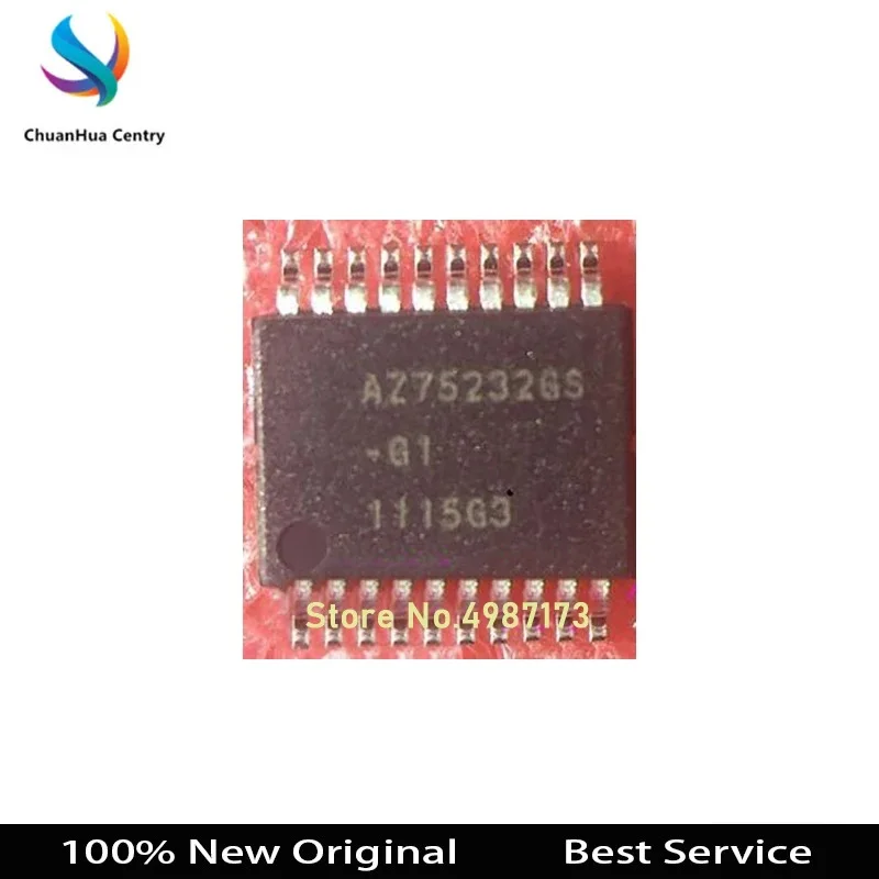 Lote de 10 unidades de AZ75232GSTR-G1, SSOP20, 100% nuevo, Original, en Stock