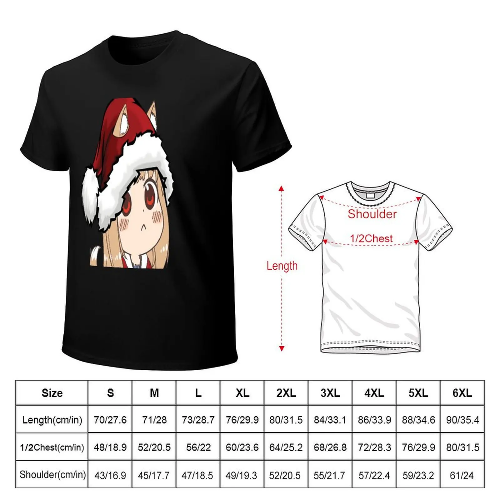 Christmas Holo - Spice and Wolf T-Shirt graphic t shirt vintage graphics Men's t shirts