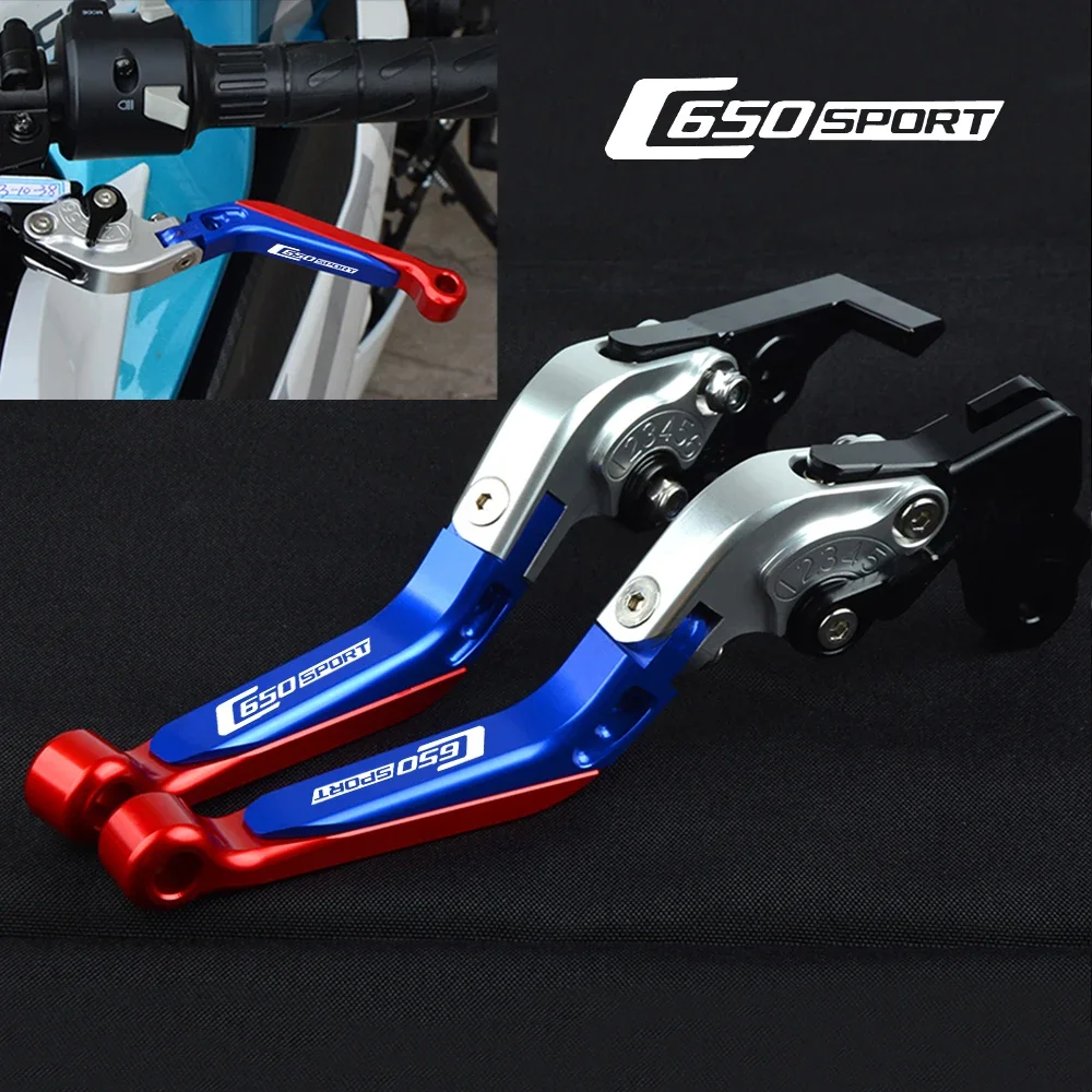 

Аксессуары для мотоциклов, выдвижная, регулируемая для BMW C650 C650 SPORT C650 SPORT 2015 2016 2017, ручка скутера, рычаг тормозной муфты