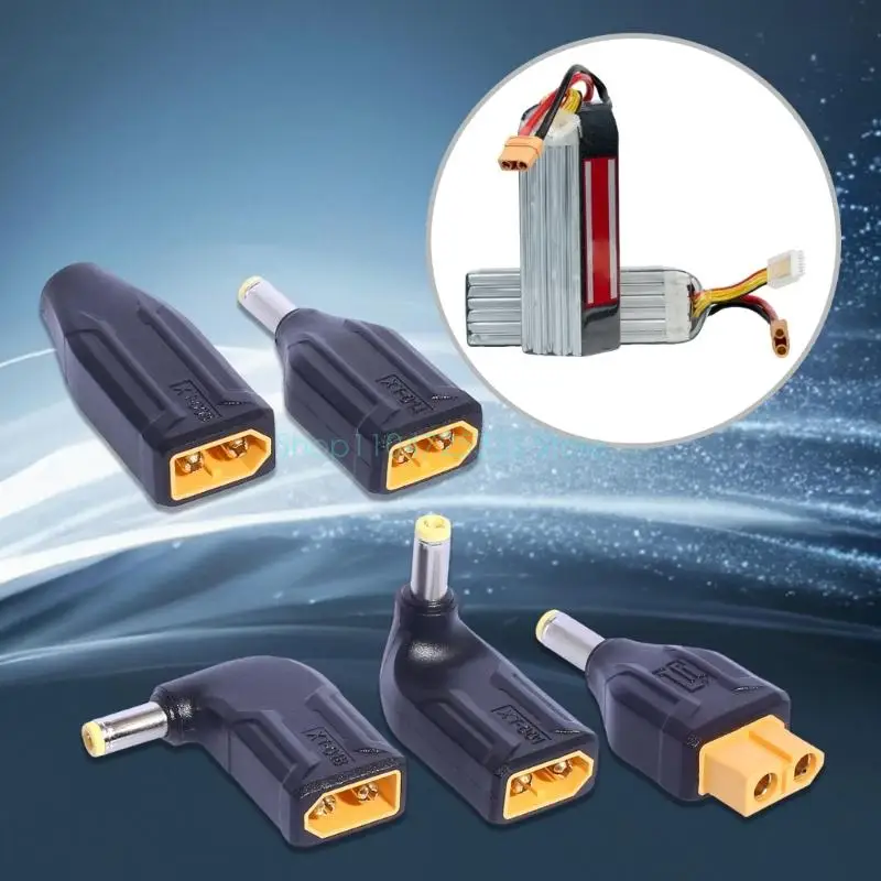 

XT60 to 5525 Charging Adapter Male/Female Converter for Fast and Safe Power Conversion in UAV and Electric Vehicles
